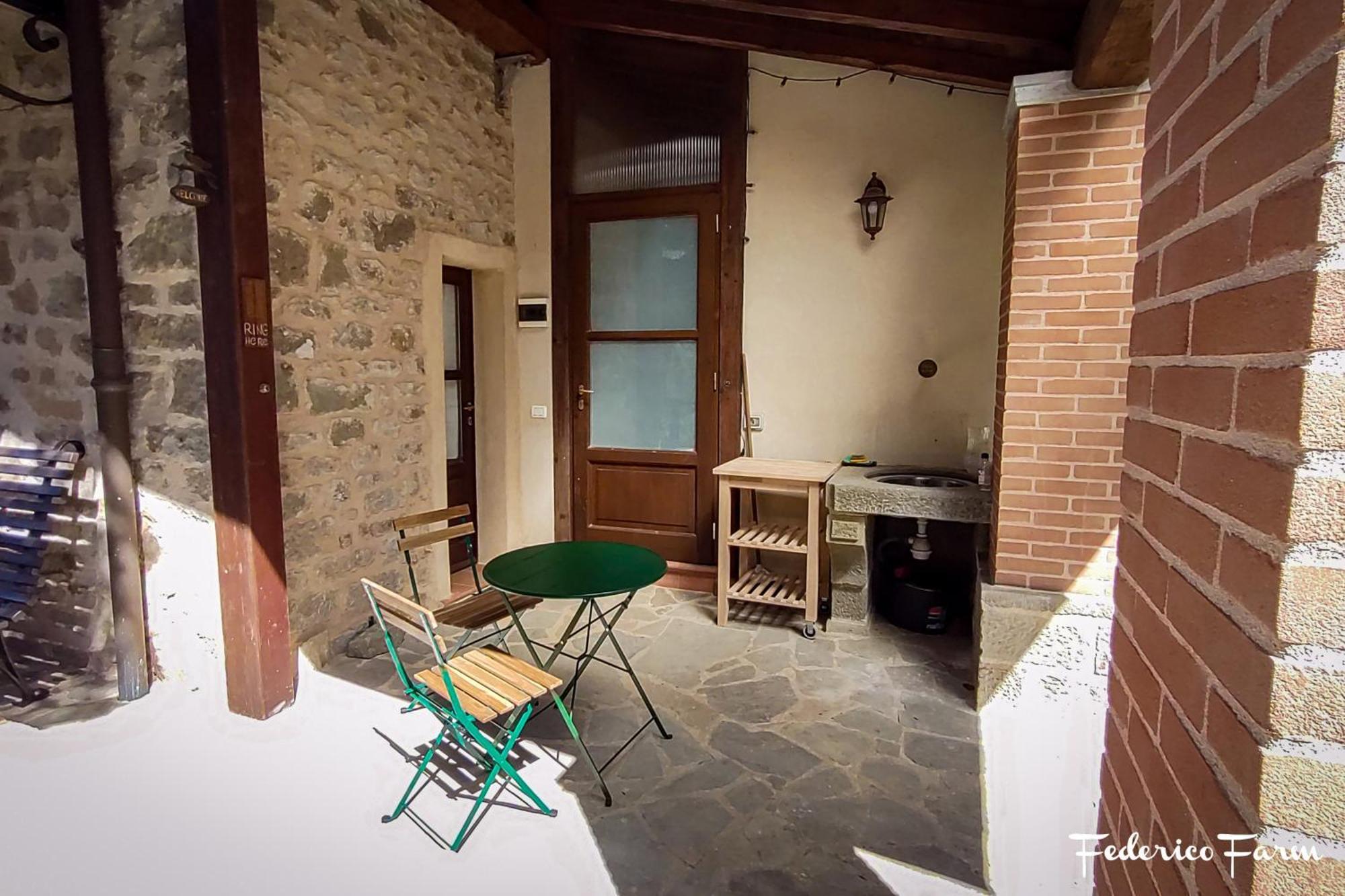 La Casa Del Sarto - Federicofarm Villa Pontremoli Rum bild