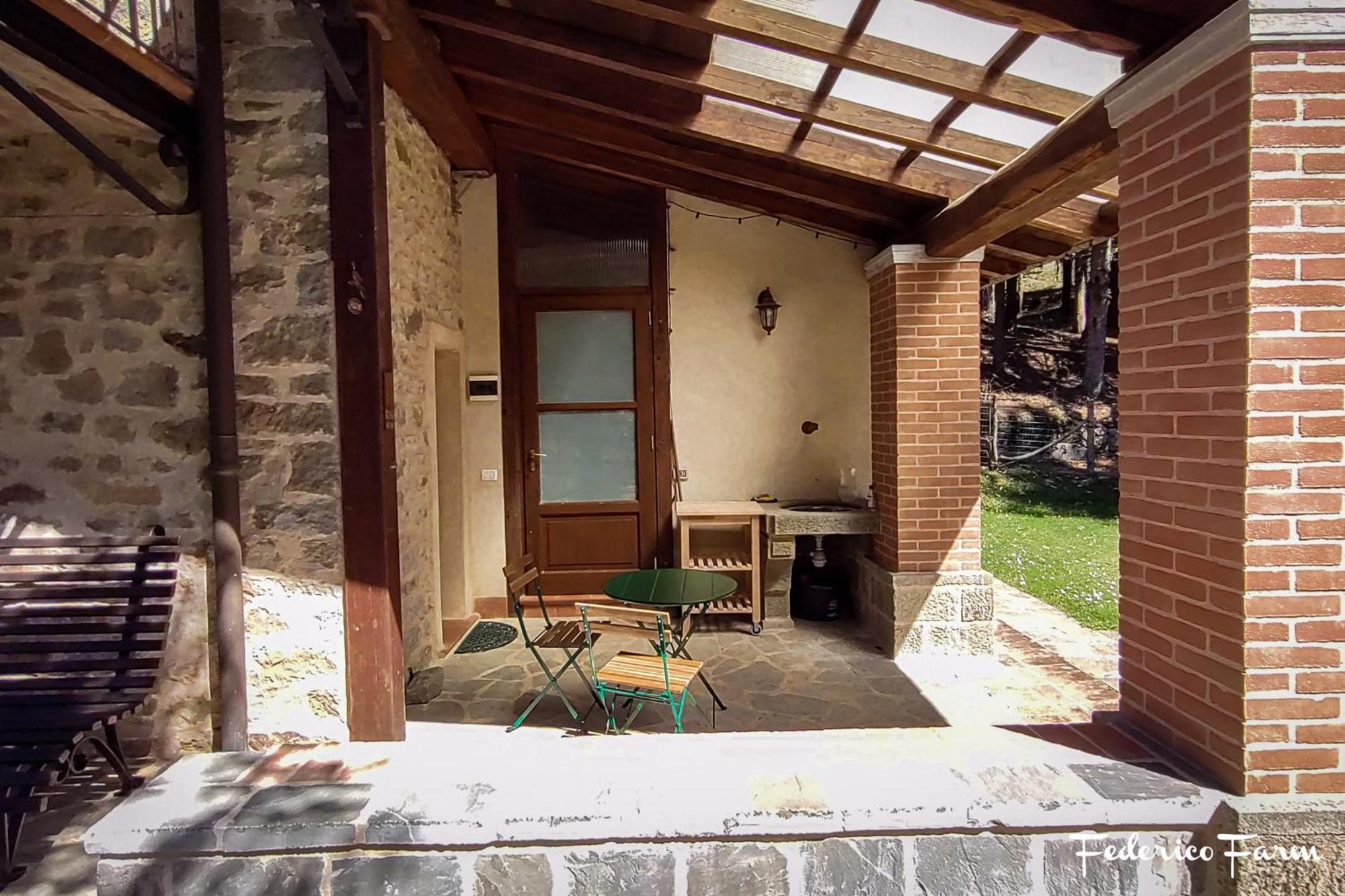 La Casa Del Sarto - Federicofarm Villa Pontremoli Rum bild